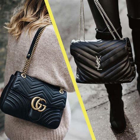 ysl loulou or gucci marmont|Bag Battles: Gucci Marmont Vs Saint Laurent LouLou .